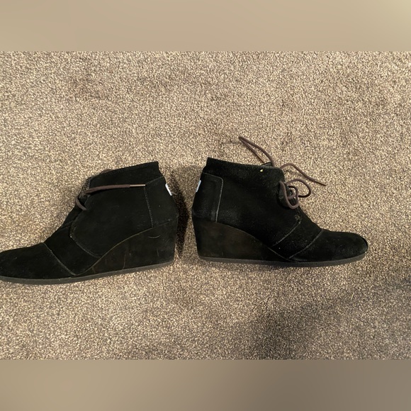 Suede Ankle Booties - Picture 3 of 6